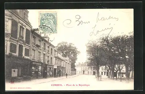 AK Corbeil, Place de la République