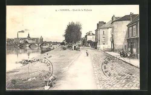 AK Corbeil, Quai de la Pêcherie