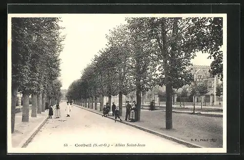AK Corbeil, Allées Saint-Jean