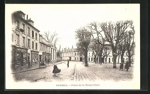 AK Corbeil, Place de la République