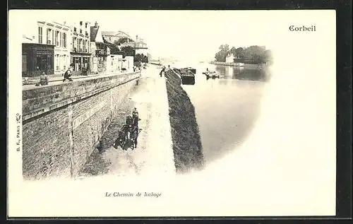 AK Corbeil, Le Chemin de halage