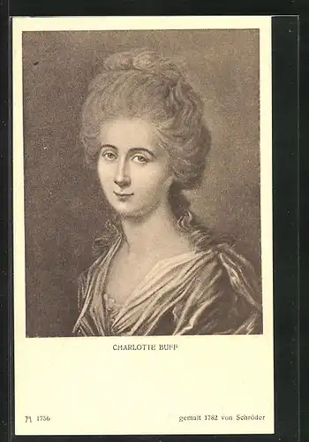 AK Goethes Freundinnen, Charlotte Buff