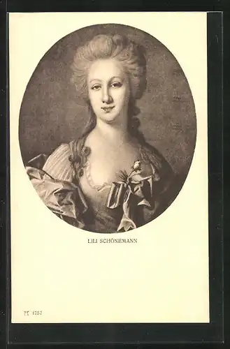 AK Goethes Freundinnen, Lili Schönemann