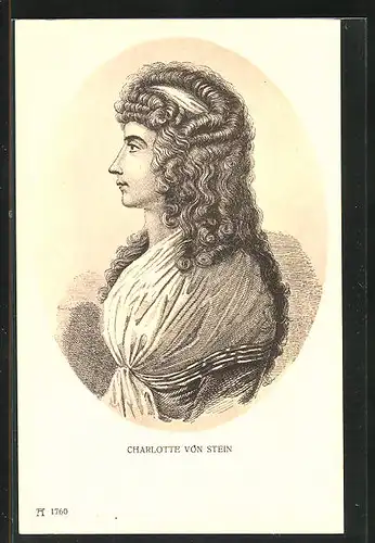 AK Goethes Freundinnen, Charlotte von Stein