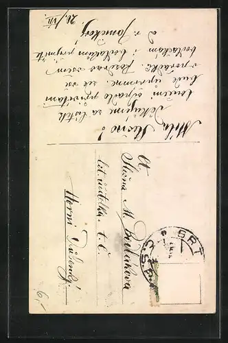 AK Portrait von Henryk Sienkiewicz, Schriftsteller