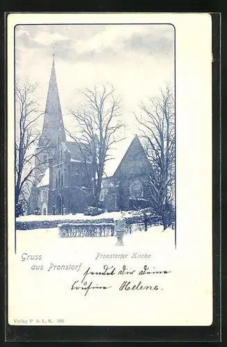 AK Pronstorf, Pronstorfer Kirche