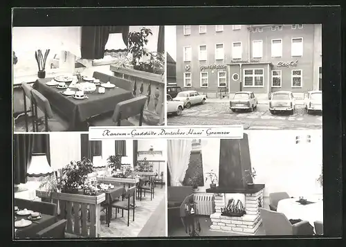 AK Gramzow, Konsum-Gasthaus Deutsches Haus