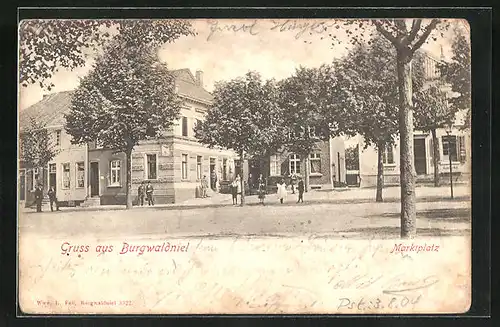 AK Burgwaldniel, Marktplatz