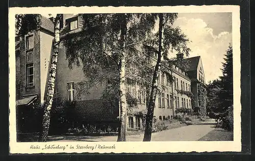 AK Sternberg /Neumark, Haus Schöneberg