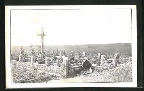 AK Kraftfahrer-Kriegsgräber in Frankreich