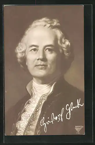 AK Christoph Willibald von Gluck, Komponist