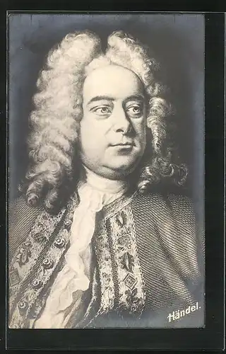 AK Georg Friedrich Händel, Komponist, 1685-1759