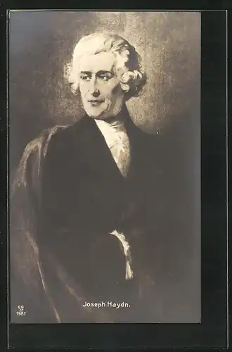 AK Portrait von Joseph Haydn, Komponist