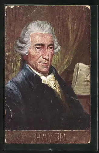 AK Portrait von Joseph Haydn, Komponist