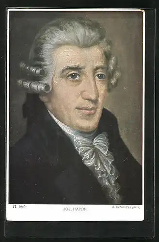 AK Portrait von Joseph Haydn, Komponist