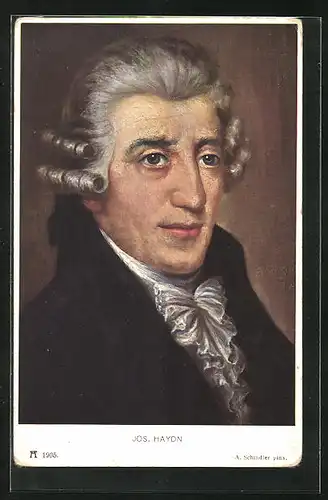AK Portrait von Joseph Haydn, Komponist