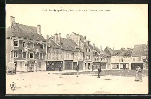 AK Aubigny-Ville, Place du Marché, côté Quest