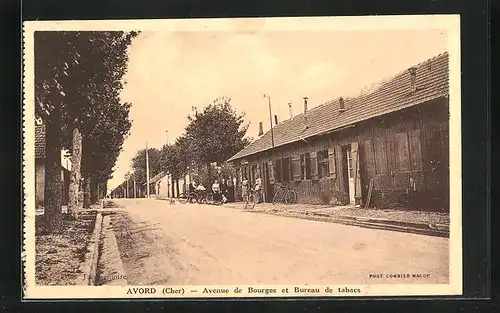 AK Avord, Avenue de Bourges et Bureau de tabacs