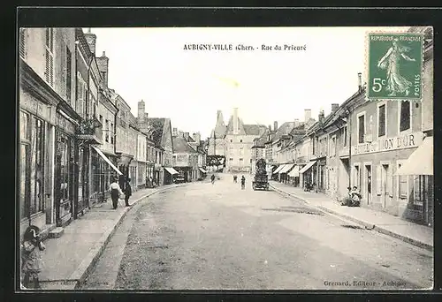 AK Aubigny-Ville, Rue du Prieuré