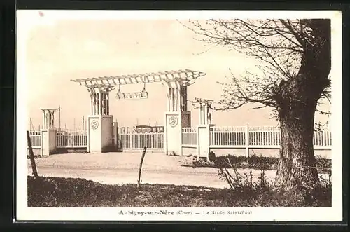 AK Aubigny-sur-Nère, Le Stade Saint-Paul