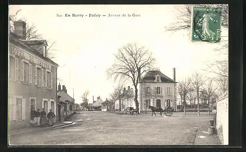 AK Foecy, Avenue de la Gare