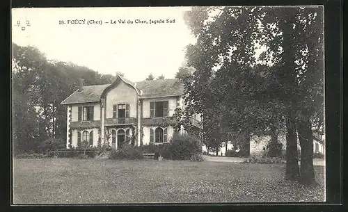 AK Foécy, Le Val du Cher, Facade Sud