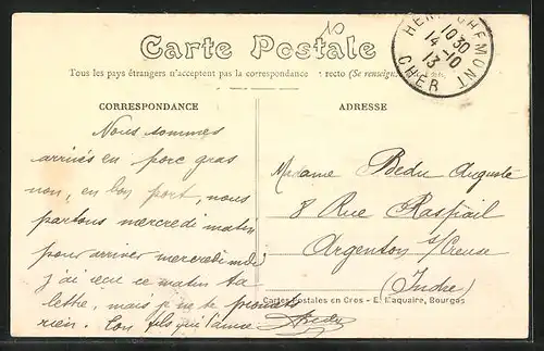 AK Henrichemont, Place du Jeu de Paume