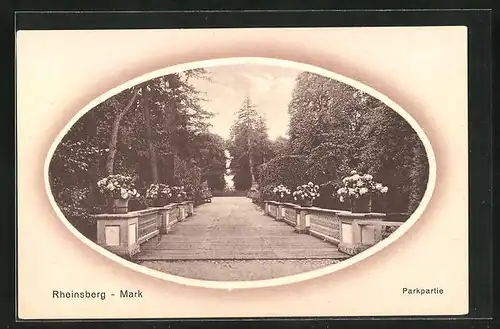 AK Rheinsberg /Mark, Parkpartie