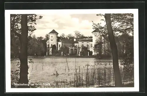 AK Rheinsberg, Schloss mit Schlosspark