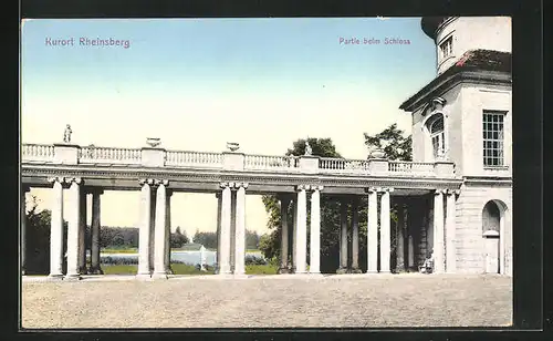 AK Rheinsberg, Partie beim Schloss