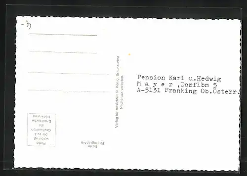 AK Franking /Dorfibm, Pension Zehentnerhof