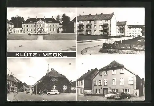 AK Klütz /Meckl., Feierabendheim, Erst-Thälmann-Strasse, Restaurant HO-Gaststätte Zum Zoll