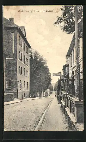 AK Ratzeburg, Strasse an der Kaserne