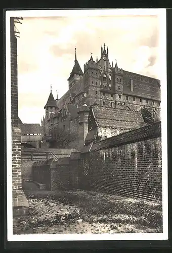 AK Marienburg / Malbork, Schloss des Deutschen Ritterordens