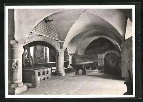 AK Marienburg / Malbork, Küche im Schloss
