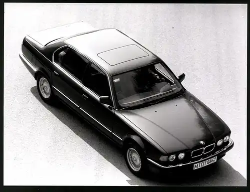 Fotografie Auto BMW 7er E32, Oberklasse-Limousine
