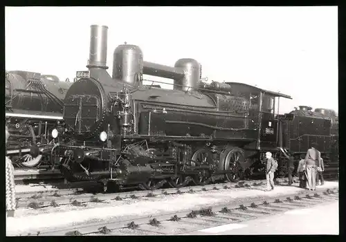 Fotografie Eisenbahn Tschechoslowakische Staatsbahnen CSD, Dampflok Nr. 414-404