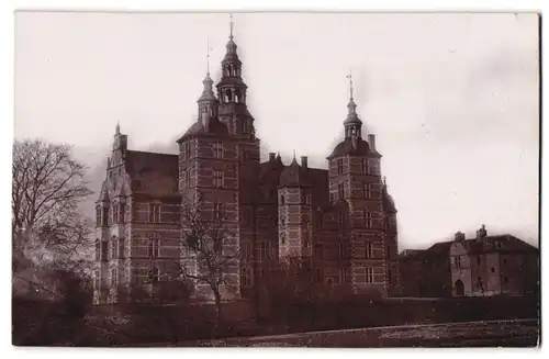 Fotografie unbekannter Fotograf, Ansicht Kopenhagen, Blcik auf das Schloss Rosenborg