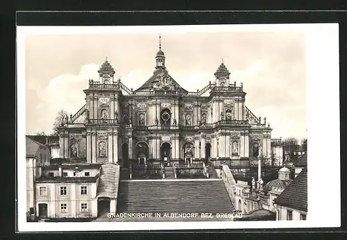 AK Albendorf, Treppen zur Gnadenkirche
