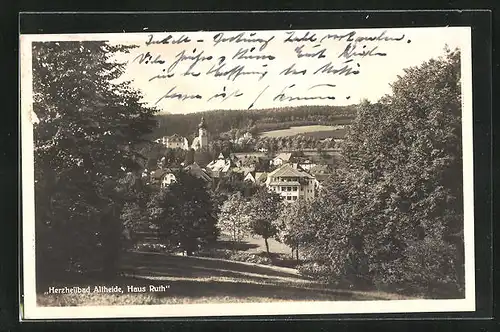 AK Bad Altheide, Gasthof Haus Ruth