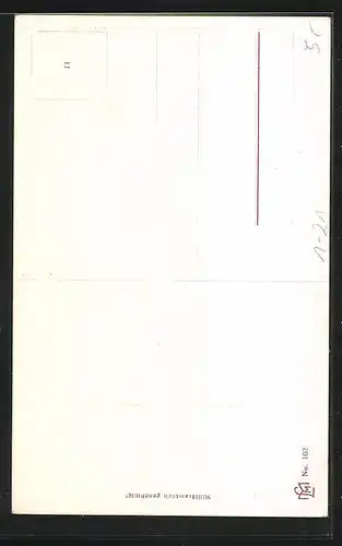 Künstler-AK Herzog Albrecht von Württemberg in Uniform