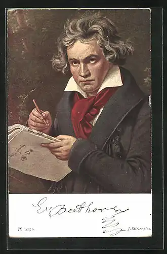 AK Beethovens Portrait, Komponist
