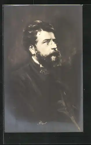 AK Komponist Bizet mit Zwicker