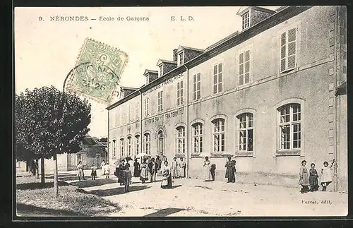 AK Nérondes, Ecole de Garcons
