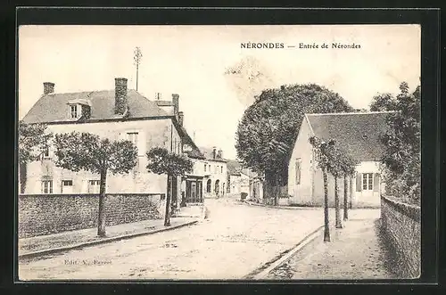 AK Nérondes, Entrée de Nérondes