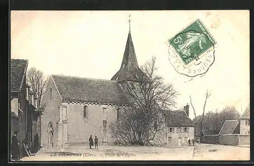 AK Le Chautay, Place de l`Eglise