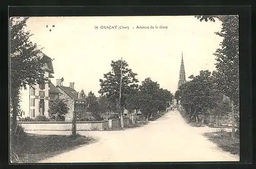 AK Gracay, Avenue de la Gare