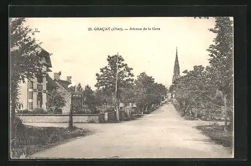 AK Gracay, Avenue de la Gare