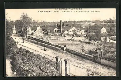 AK Jouet-sur-l`Aubois, Vue générale du Fournay