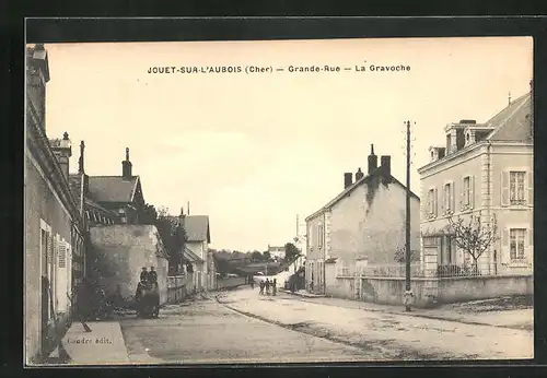 AK Jouet-sur-l`Aubois, Grande Rue, La Gravoche